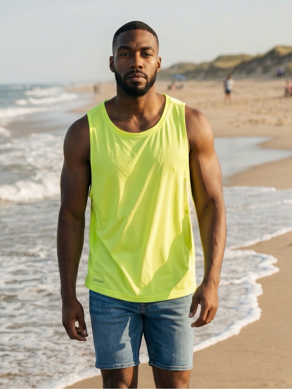 Men's Workout Muscle Breathable Athletic Tank Top Quick Dry Sleeveless Shirts